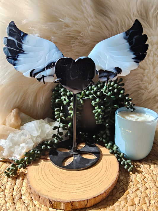 Dyed Agate Wings