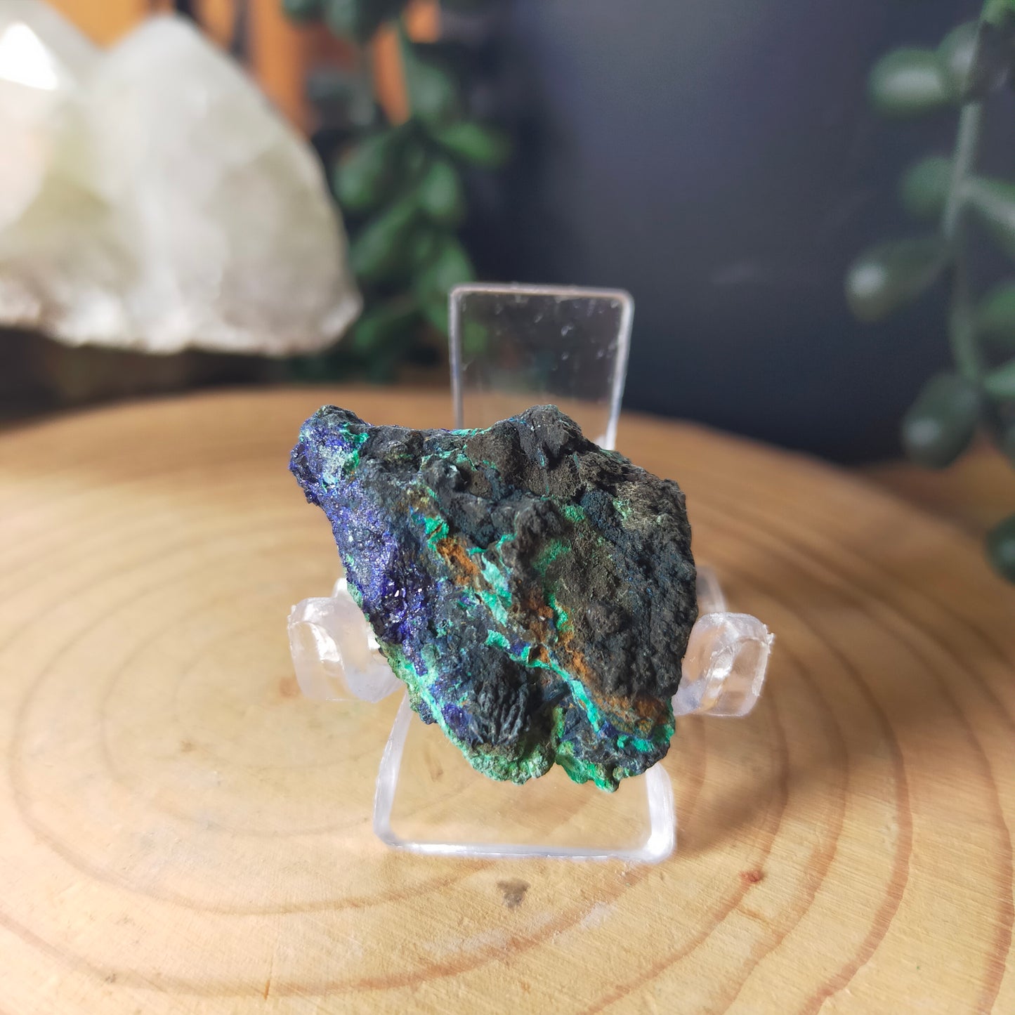 Raw Azurite and Malachite