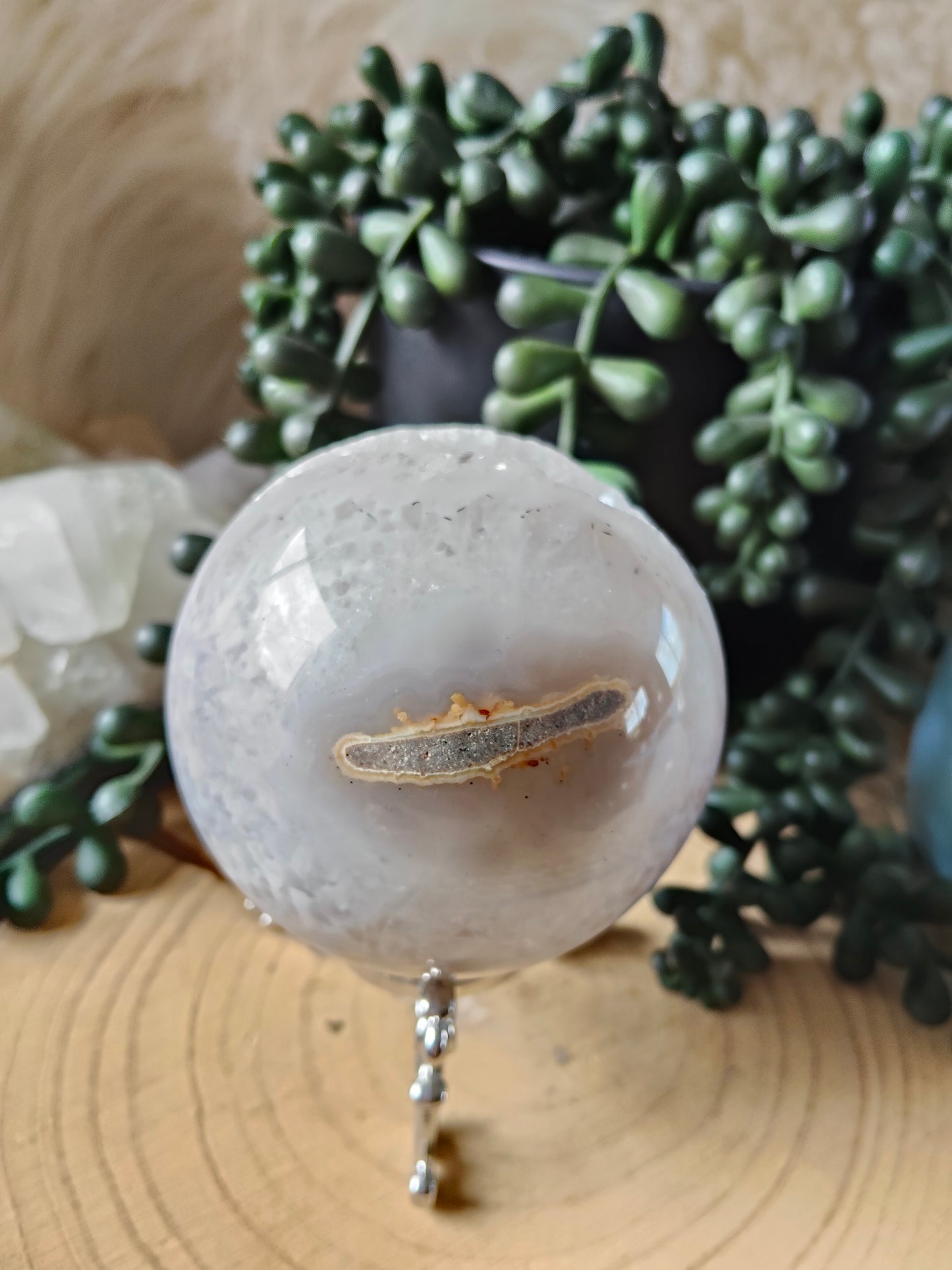 Sparkly Druzy Agate Spheres