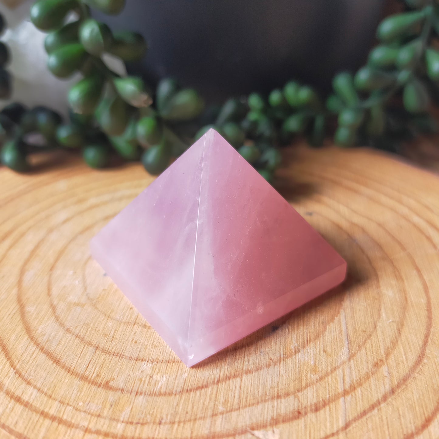 Rose Quartz Pyramid