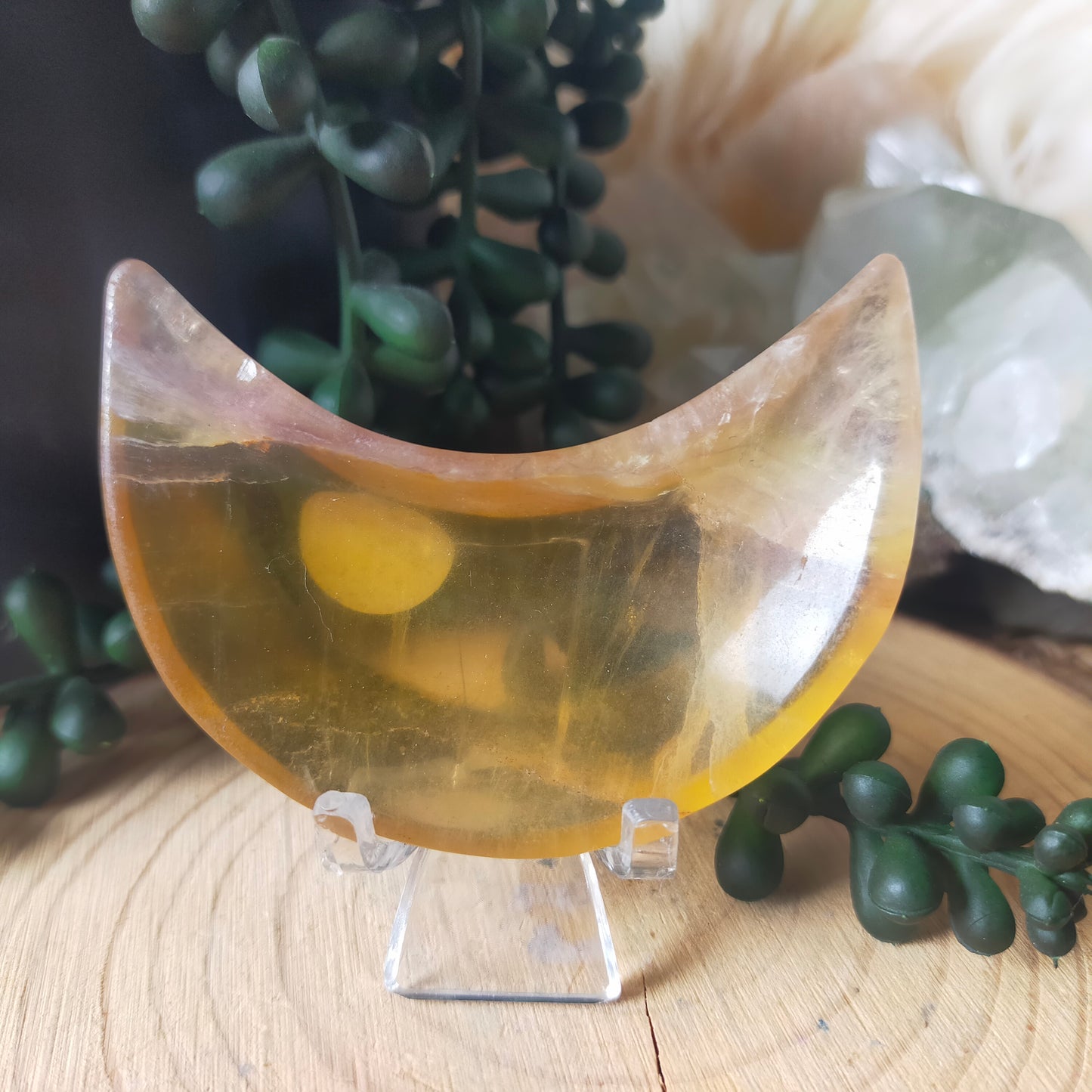 Small Yellow Fluorite Bowls