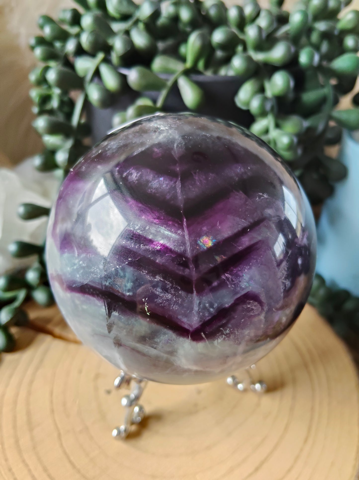 Gorgeous Fluorite Spheres