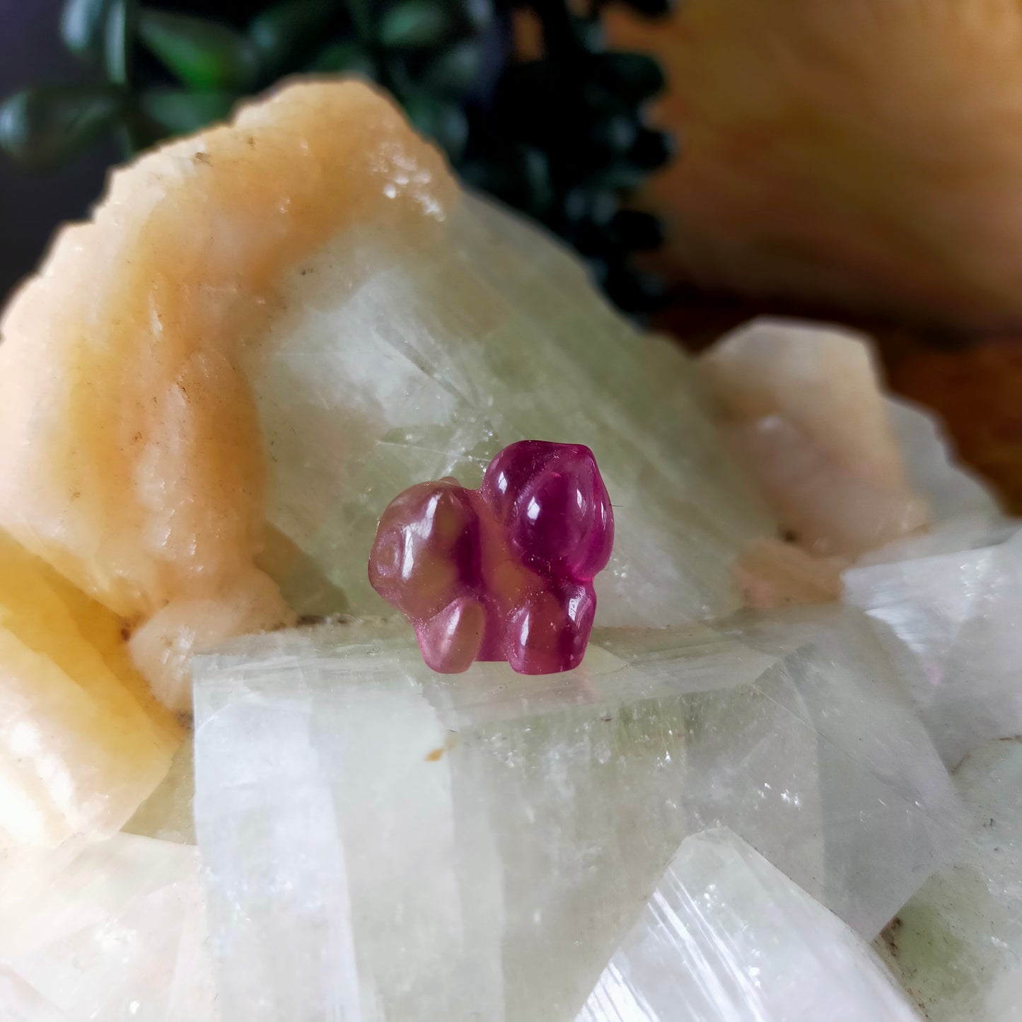 Mini Fluorite Carvings