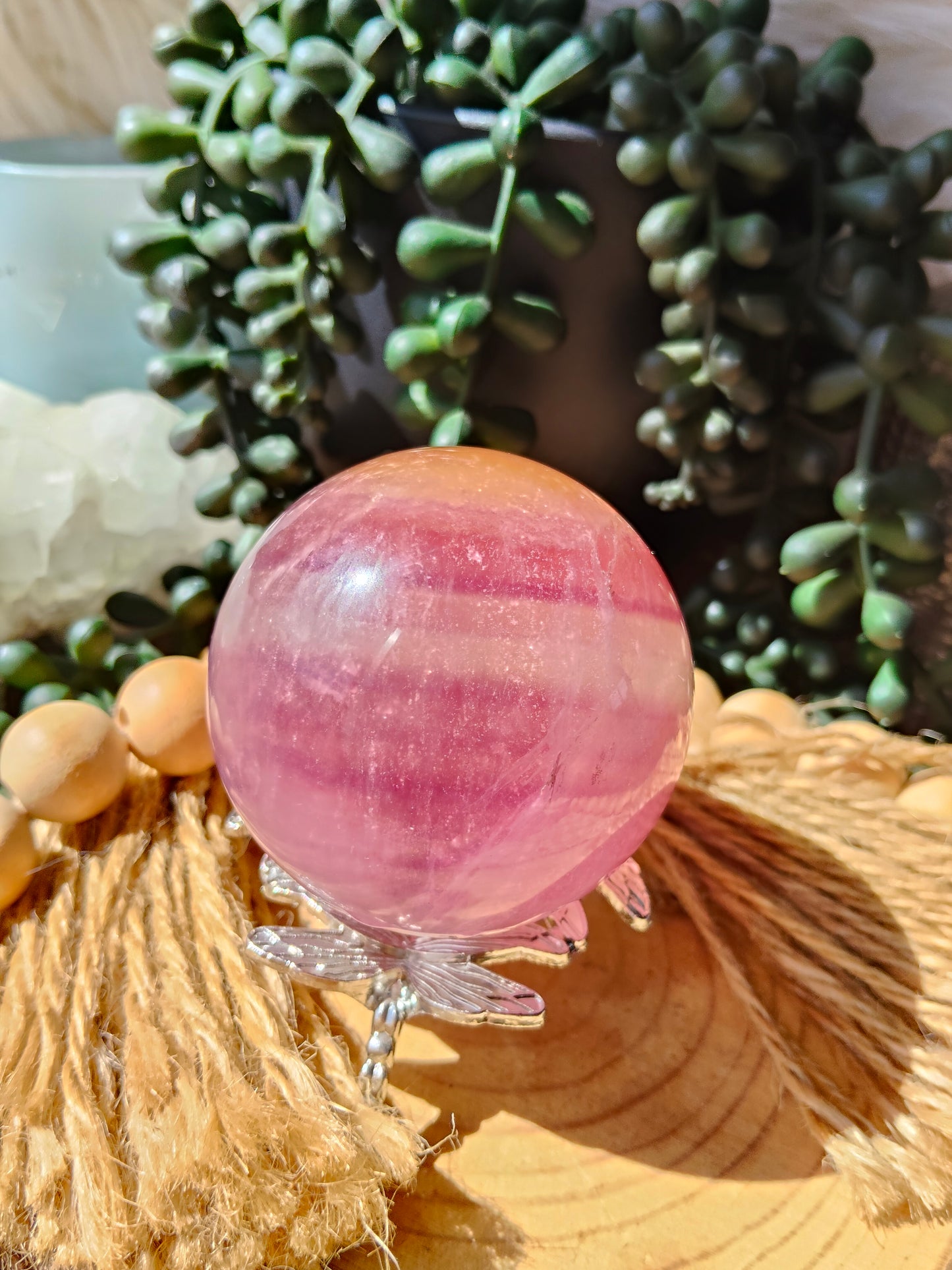 Candy Fluorite Sphere