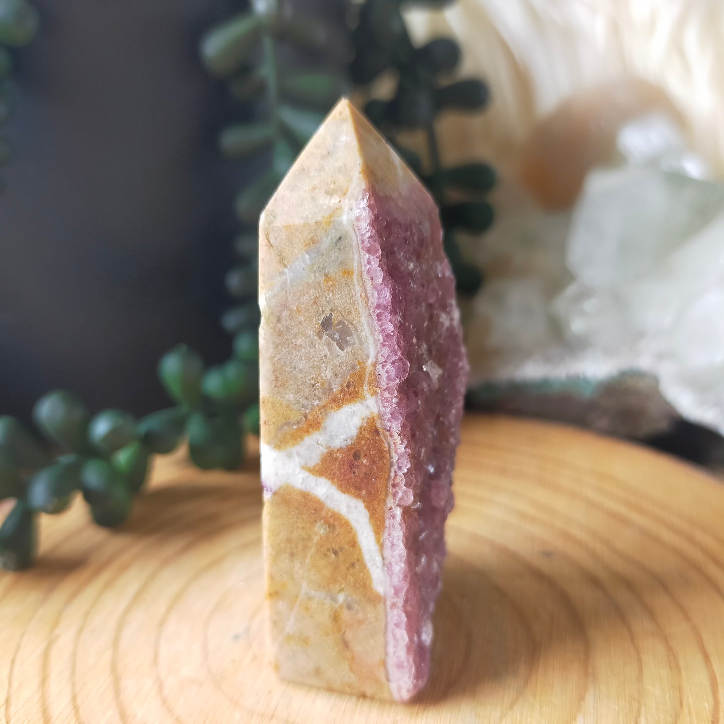 Raw Fluorite Point