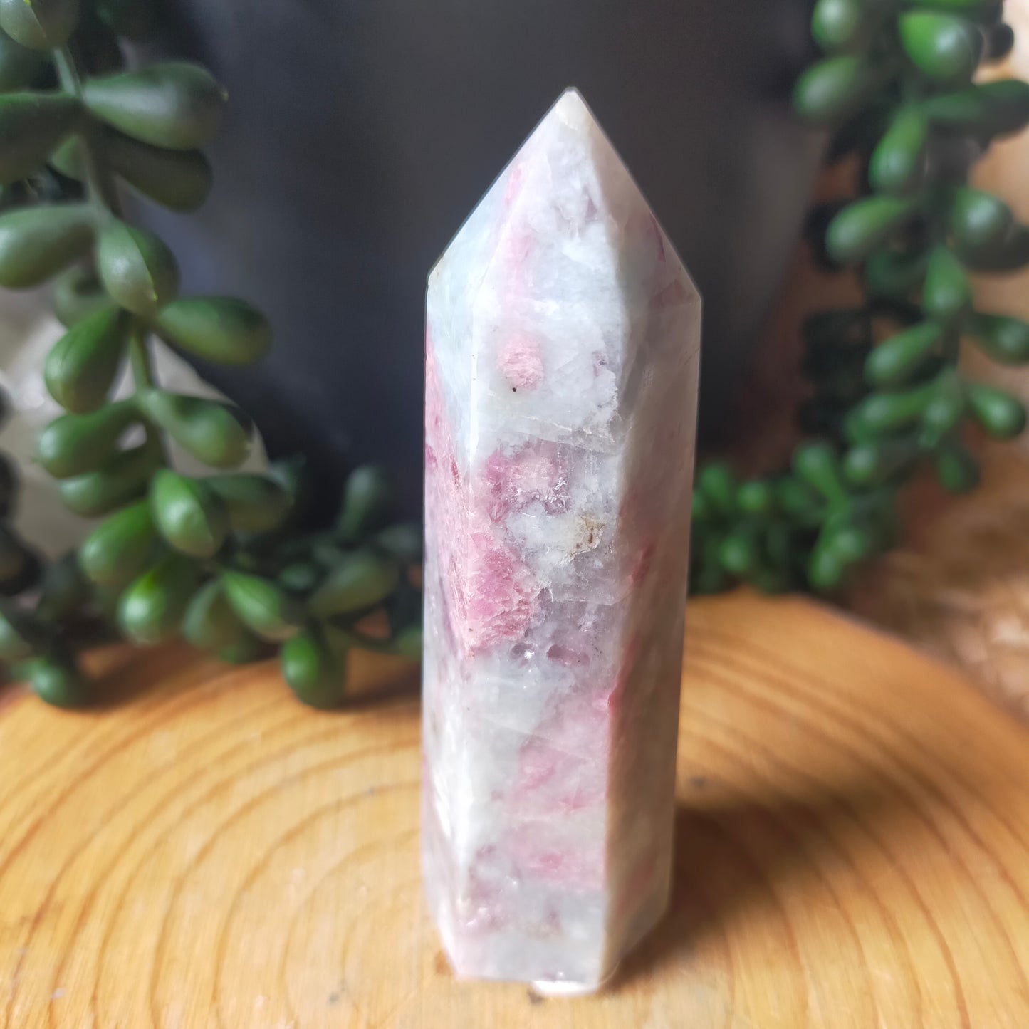 Pink Tourmaline Point