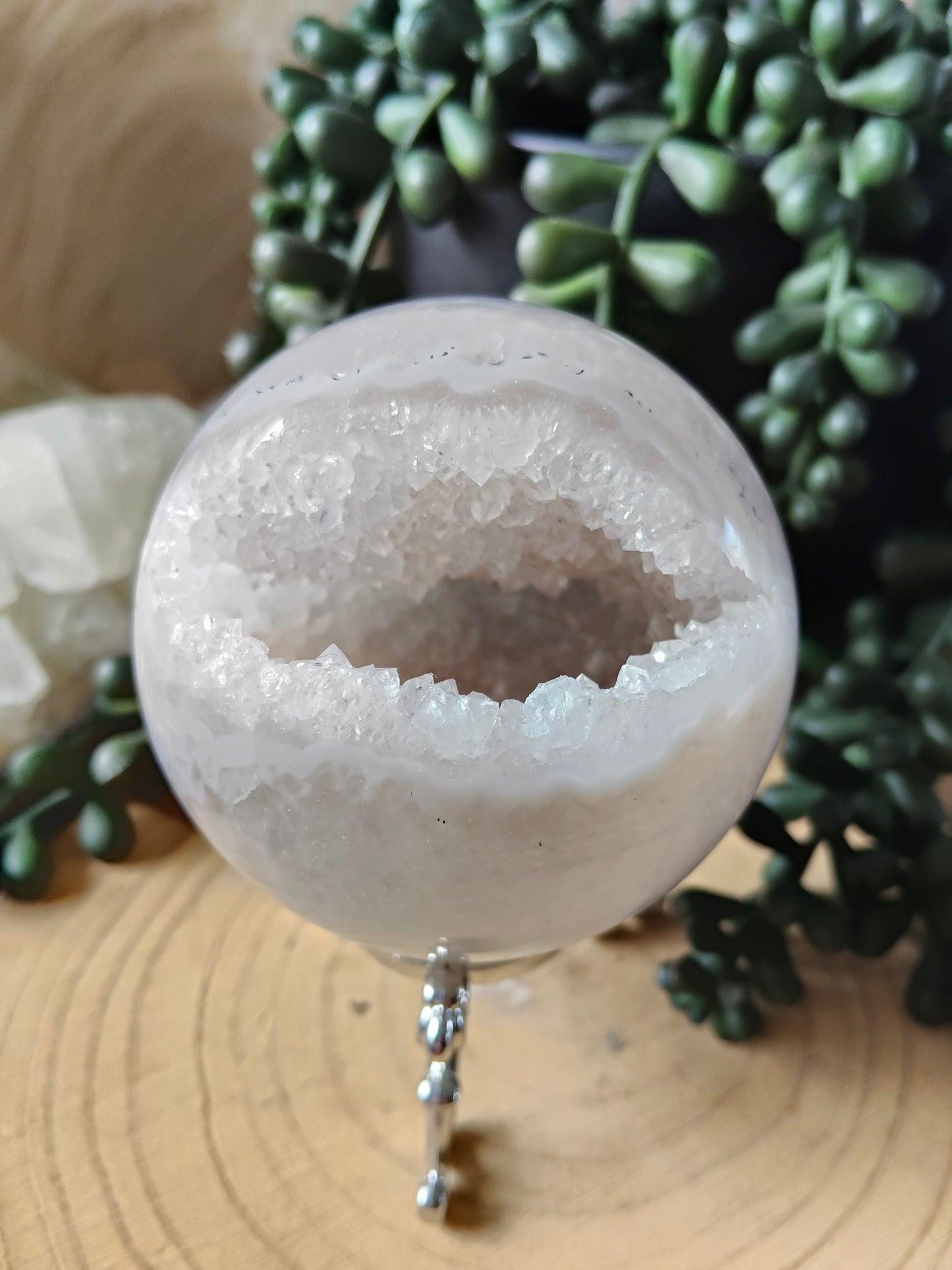 Sparkly Druzy Agate Spheres