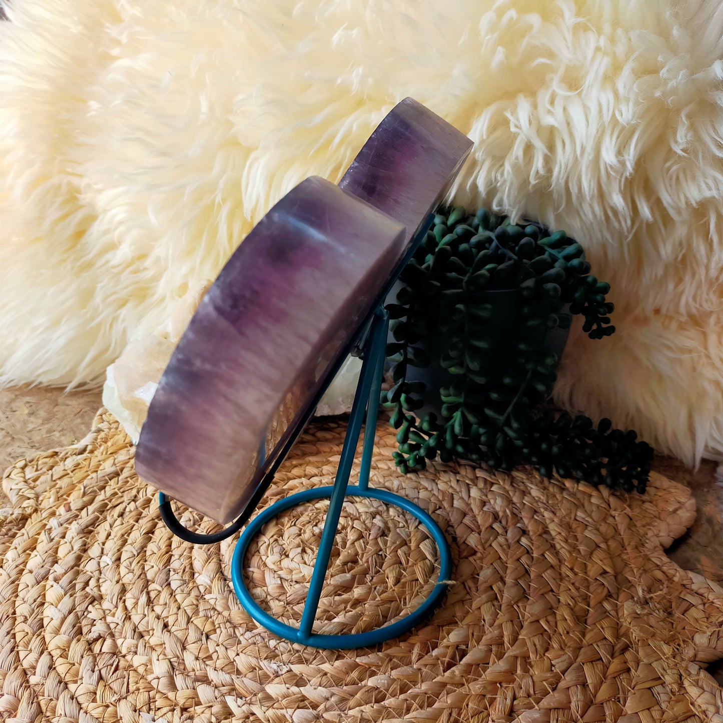 Large Fluorite Heart