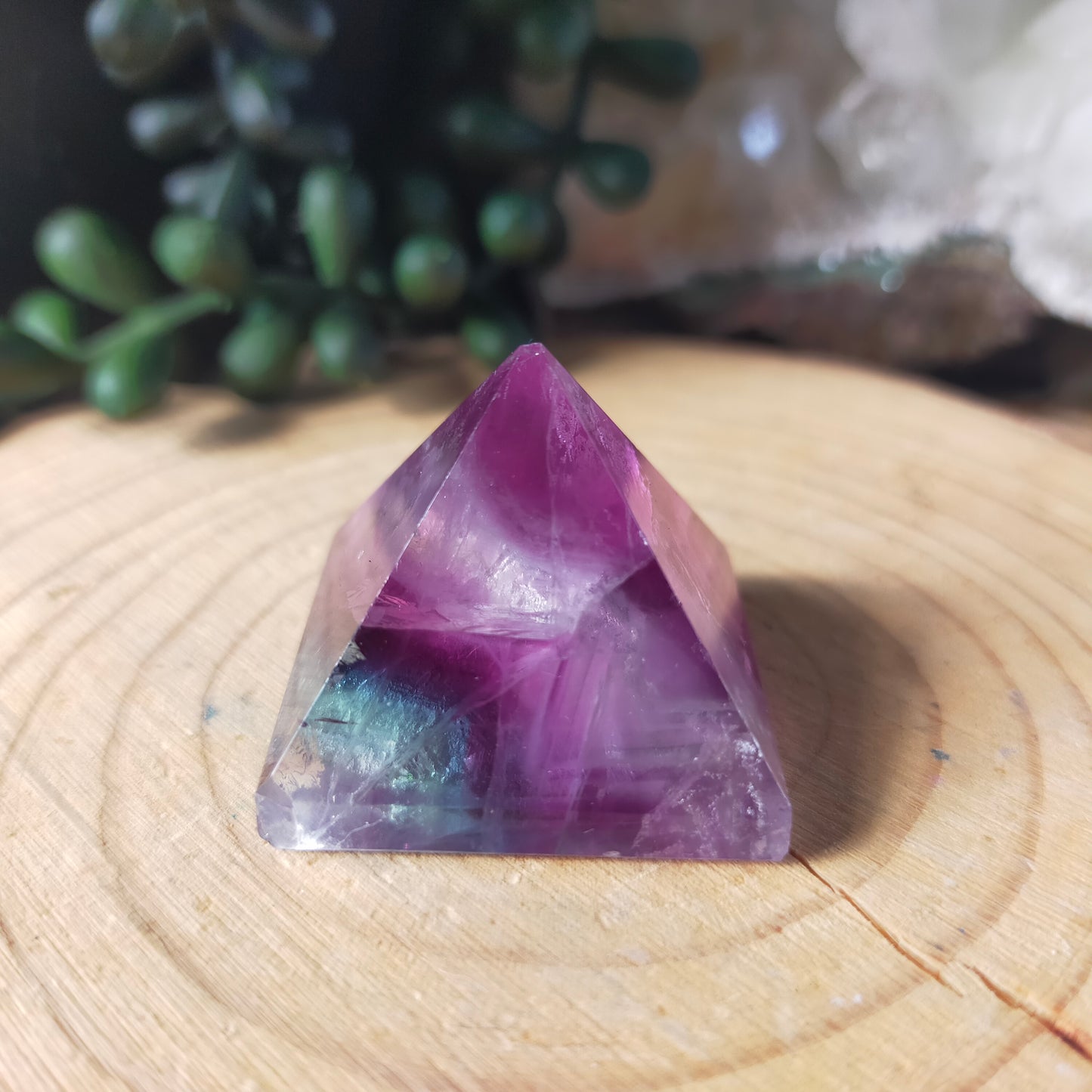 Fluorite Pyramids