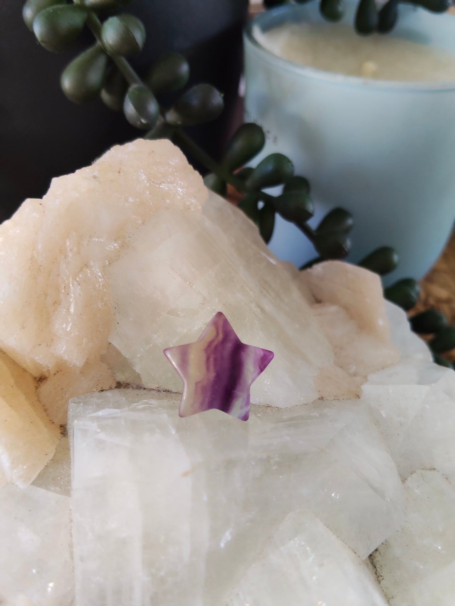 Mini Fluorite Stars