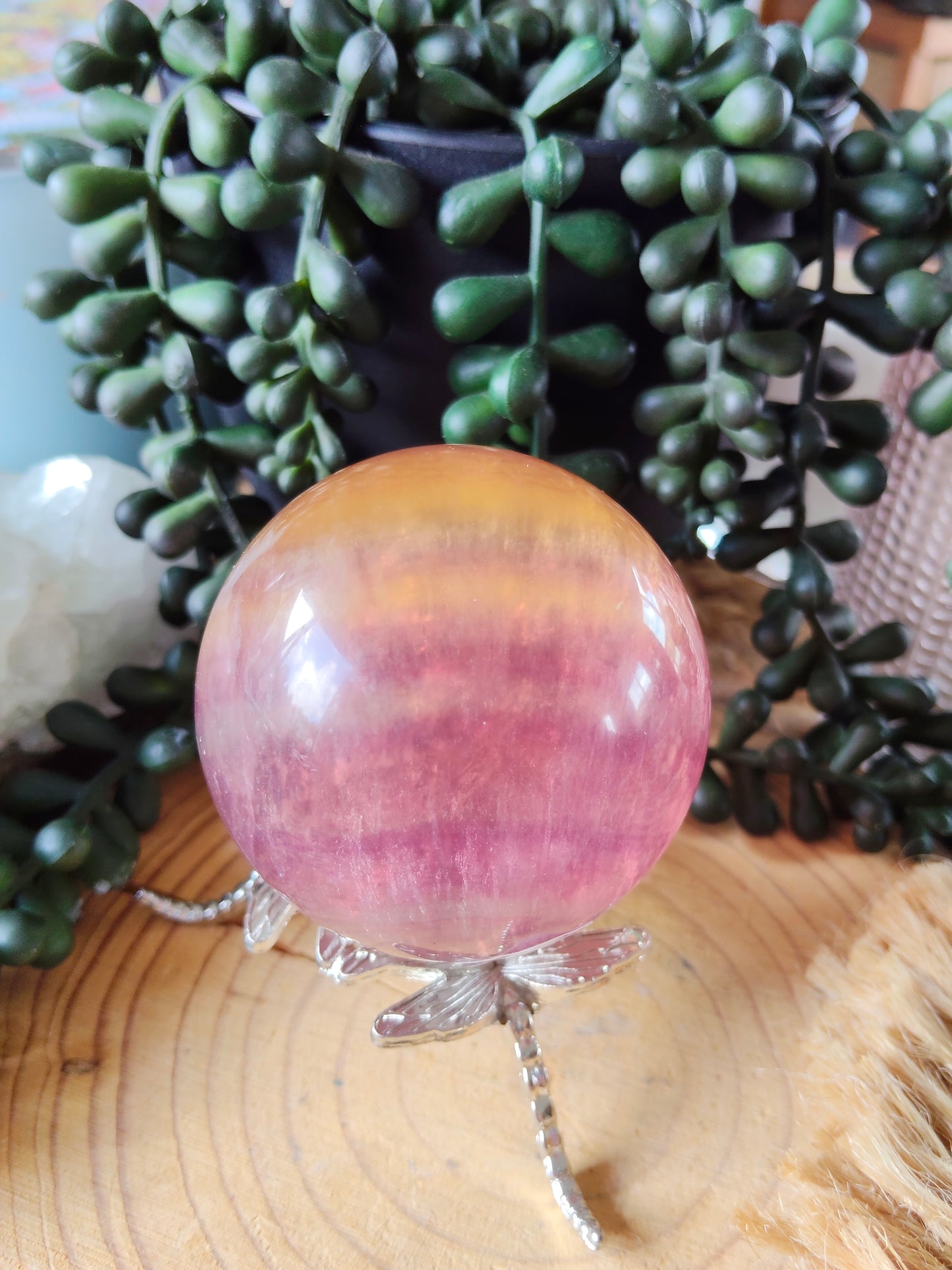 Candy Fluorite Sphere
