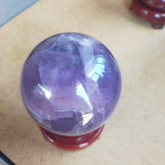 Lavender Fluorite Sphere