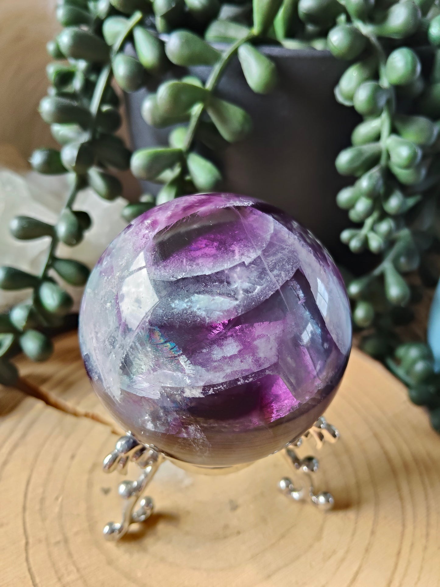 Gorgeous Fluorite Spheres