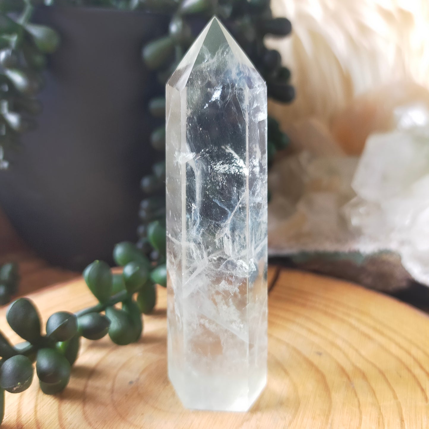 Green Fluorite Points