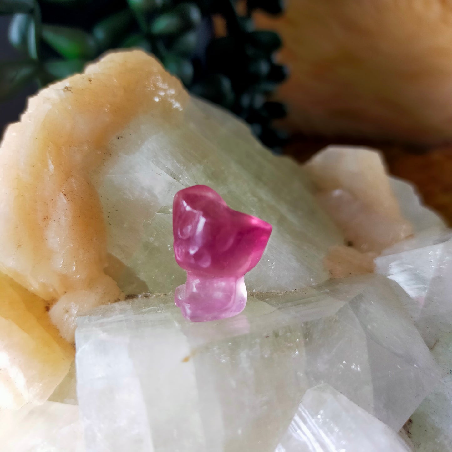 Mini Fluorite Carvings