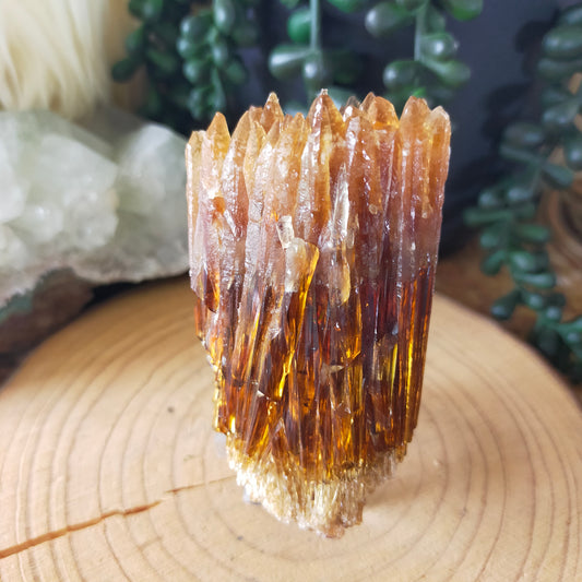 Amber Calcite Specimen