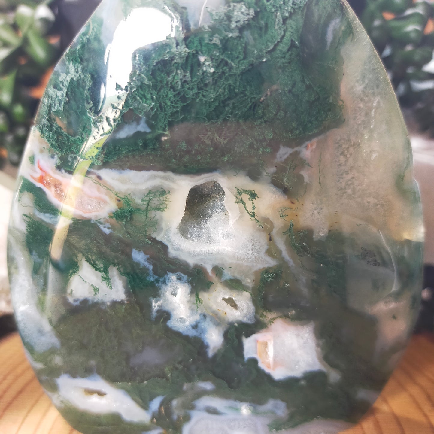 Moss Agate Freeform