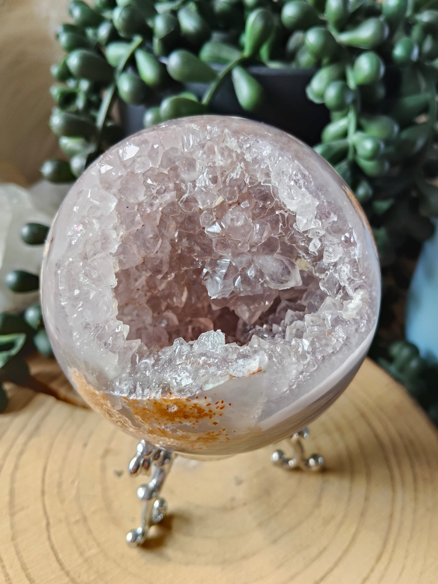 Sparkly Druzy Agate Spheres