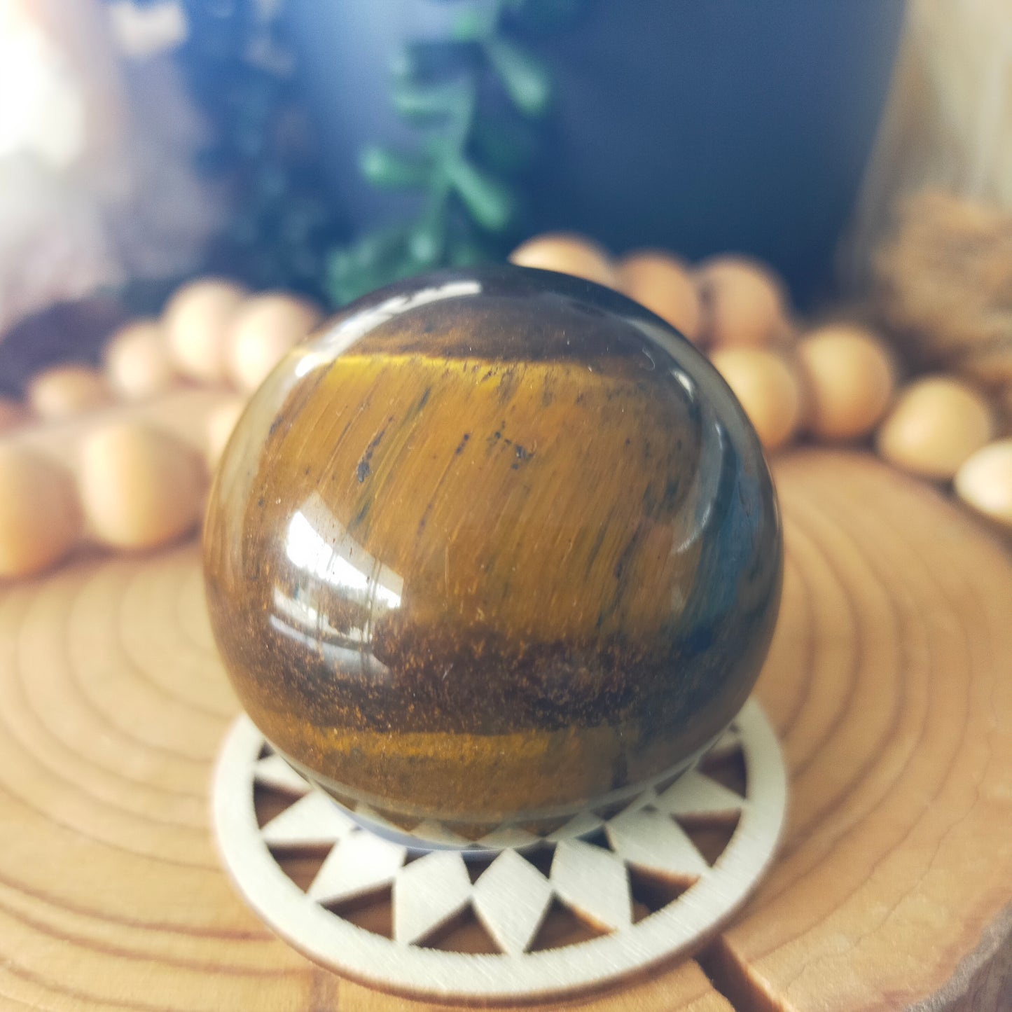 Tiger's Eye Spheres
