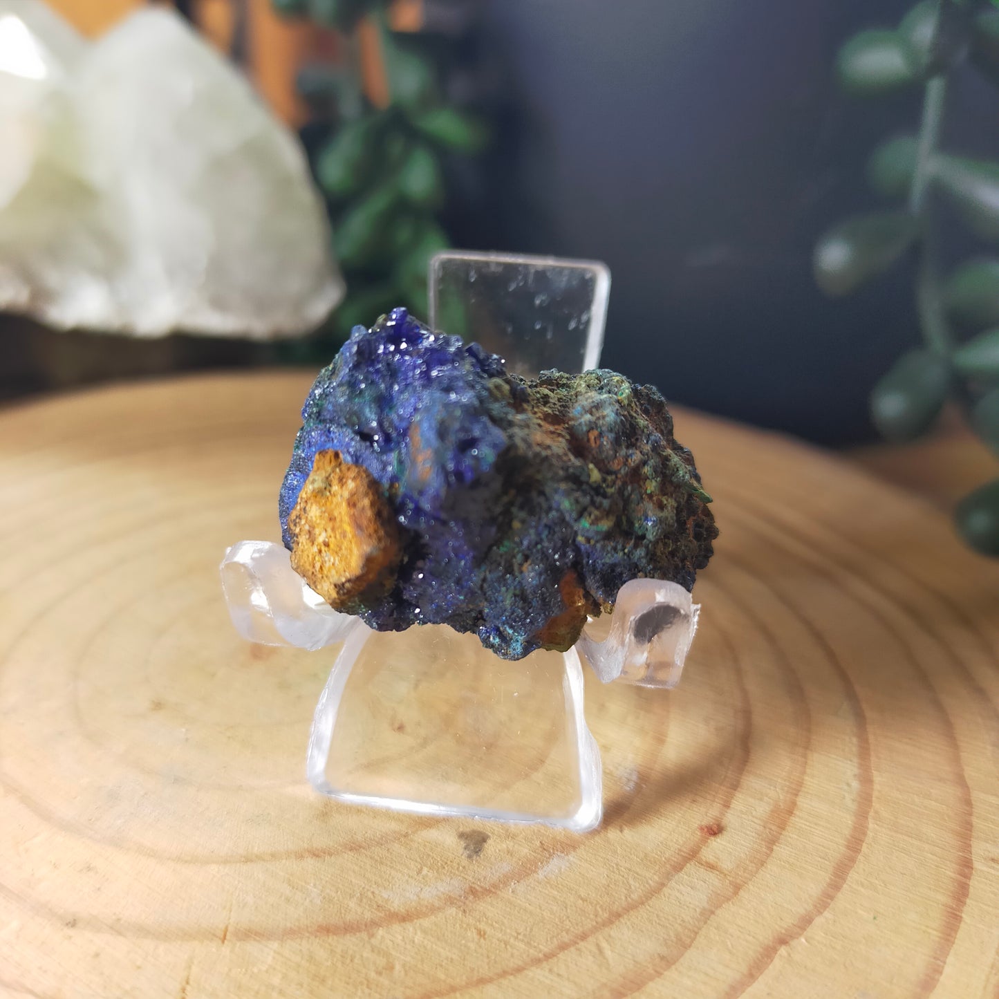 Raw Azurite and Malachite