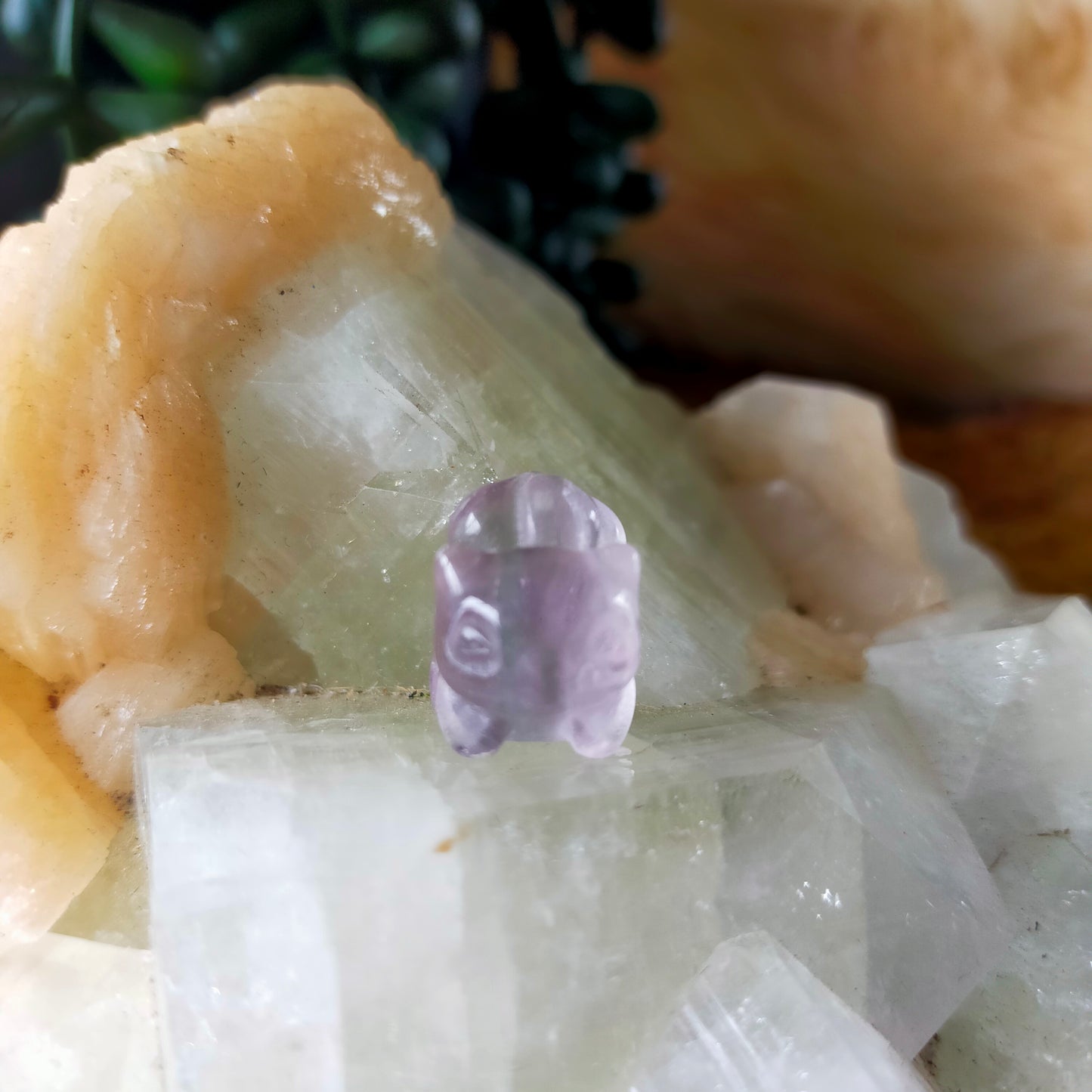 Mini Fluorite Carvings