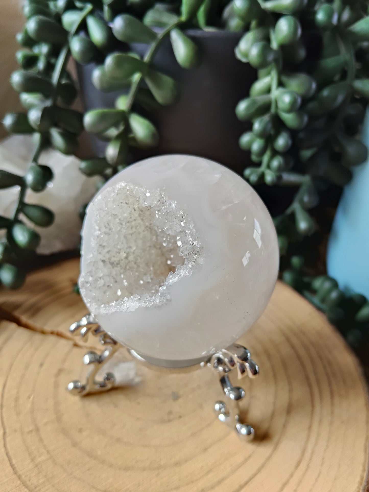 Sparkly Druzy Agate Spheres