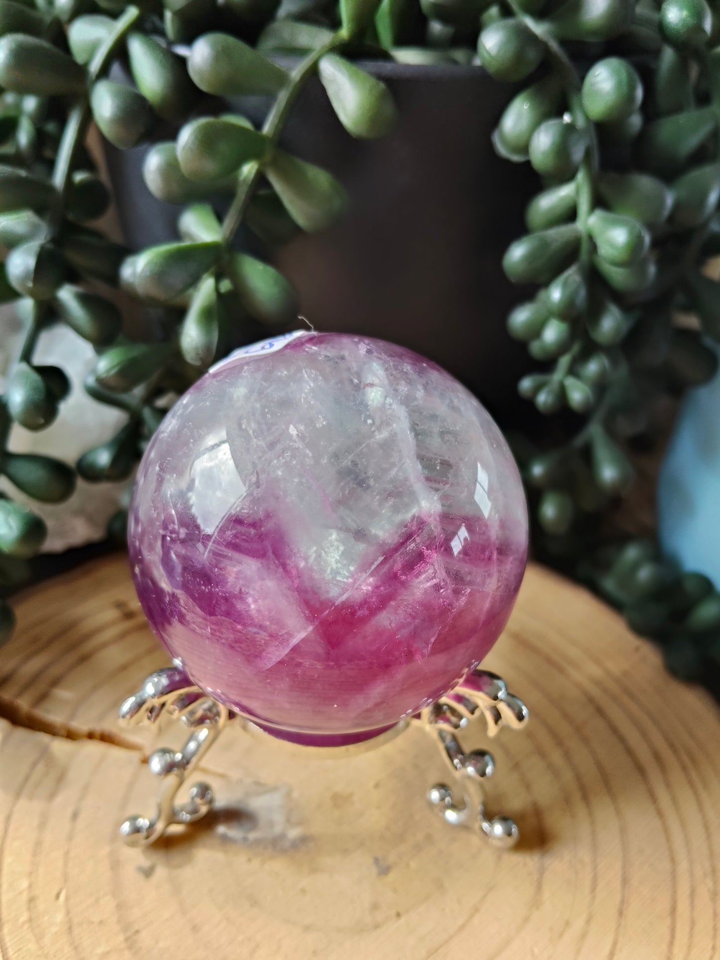 Gorgeous Purple/Pink Fluorite Spheres