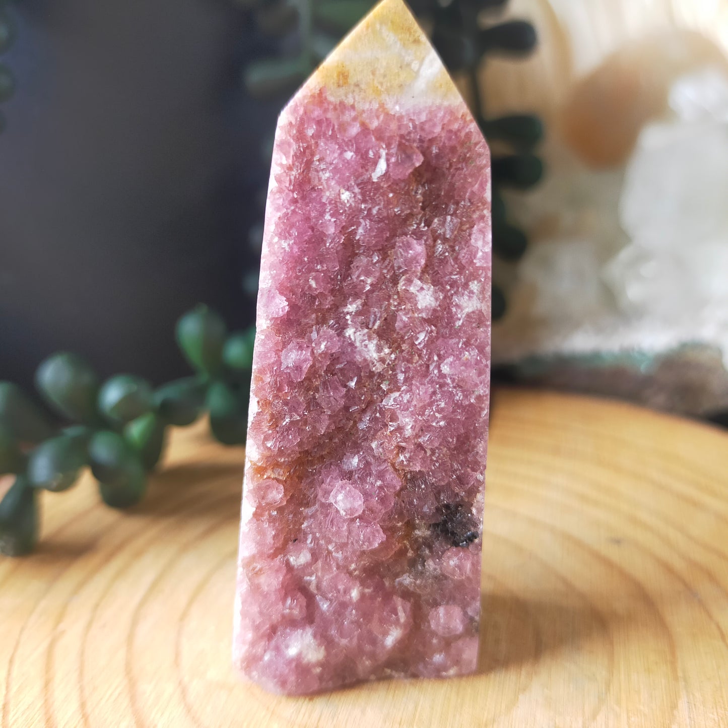 Raw Fluorite Point
