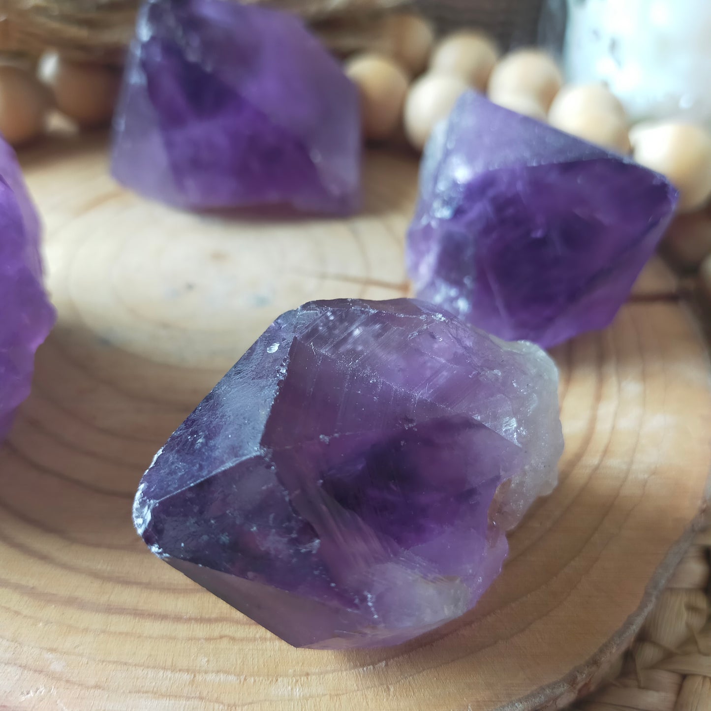 Natural Amethyst Points