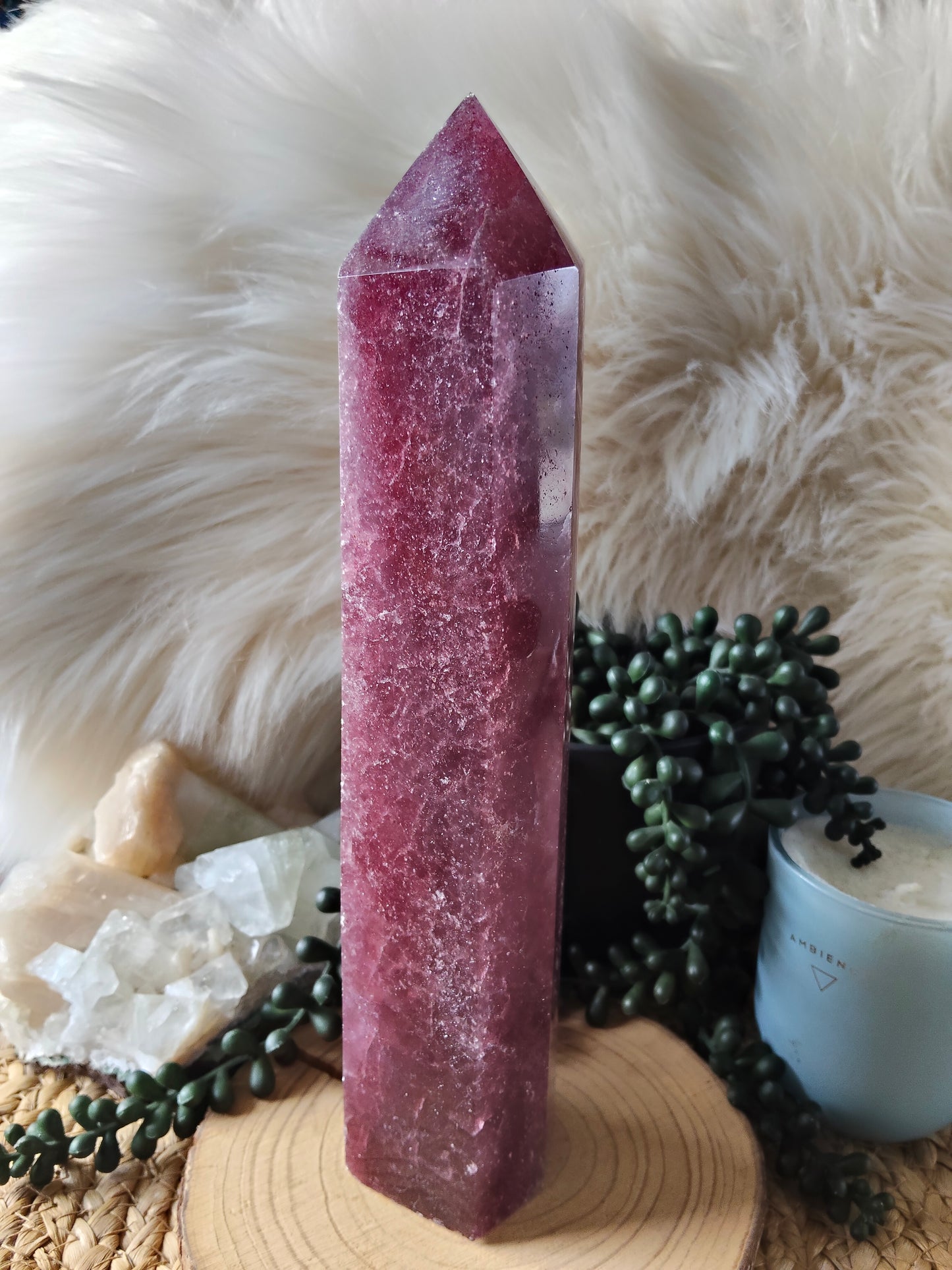 Strawberry Quartz Towers