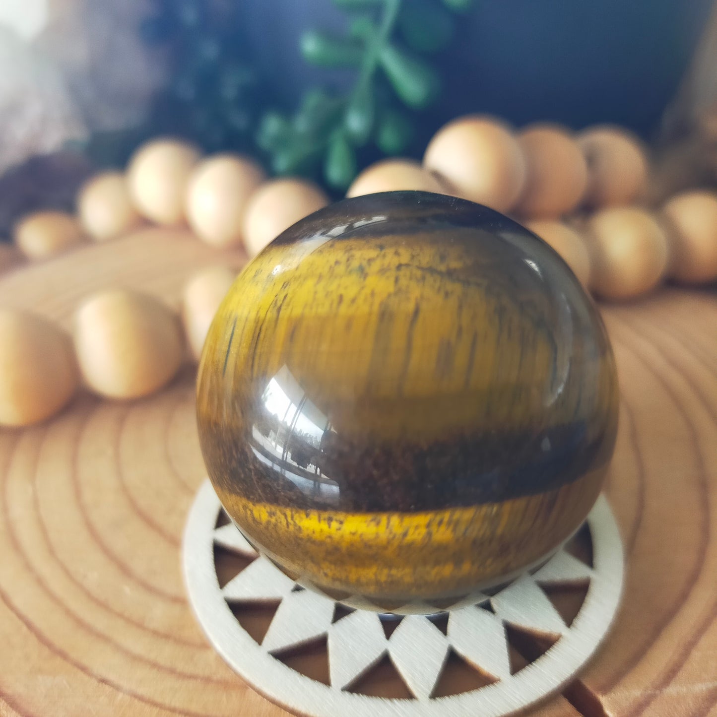 Tiger's Eye Spheres