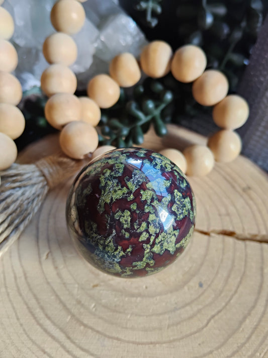 Dragon Blood Stone Sphere