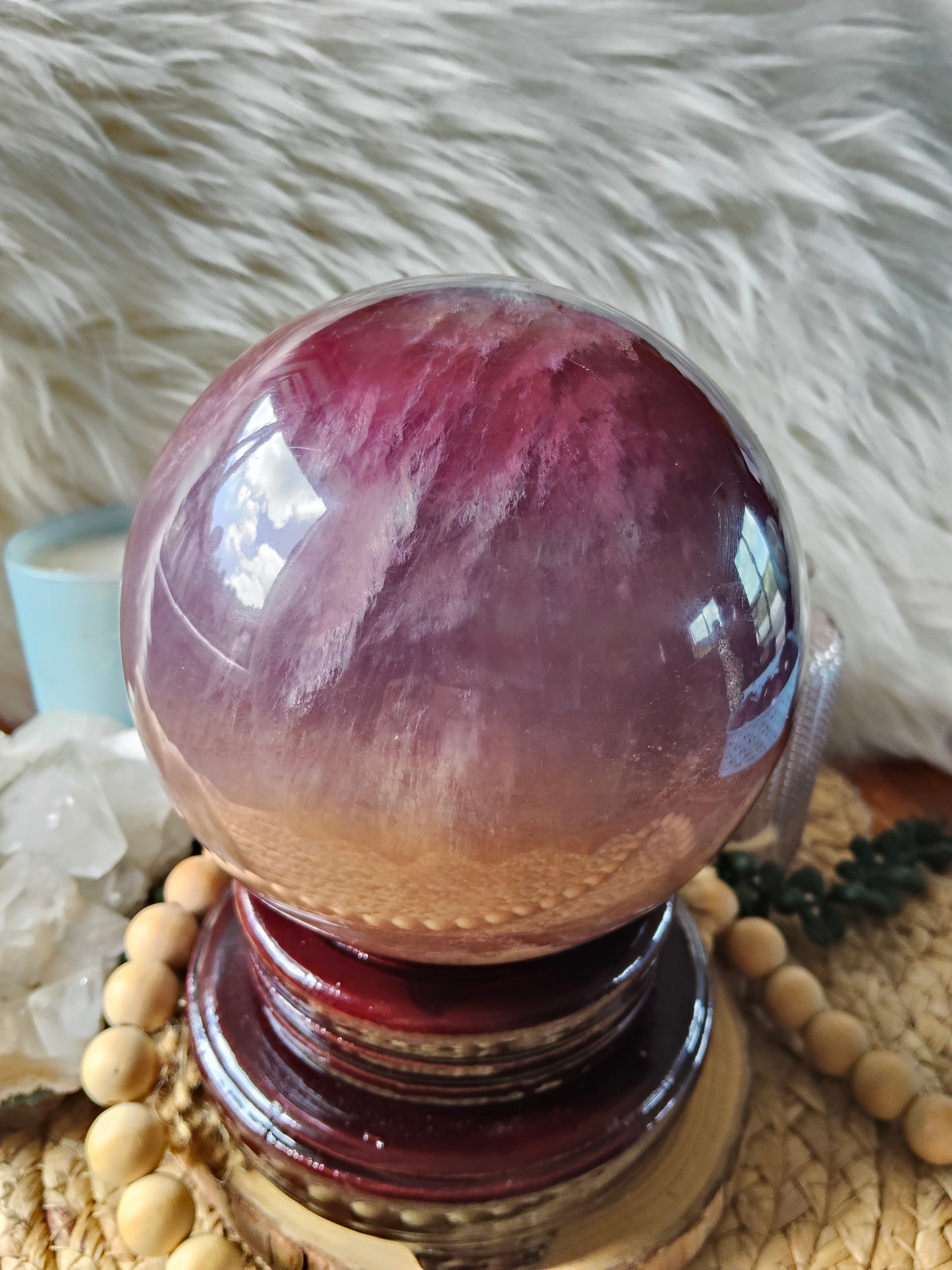 Large Fluorite Sphere