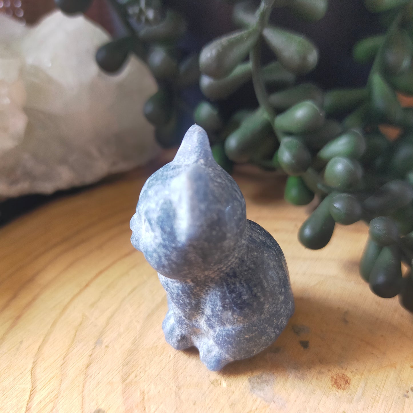 Blue Adventurine Cat