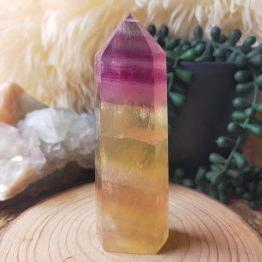 Candy Fluorite Point