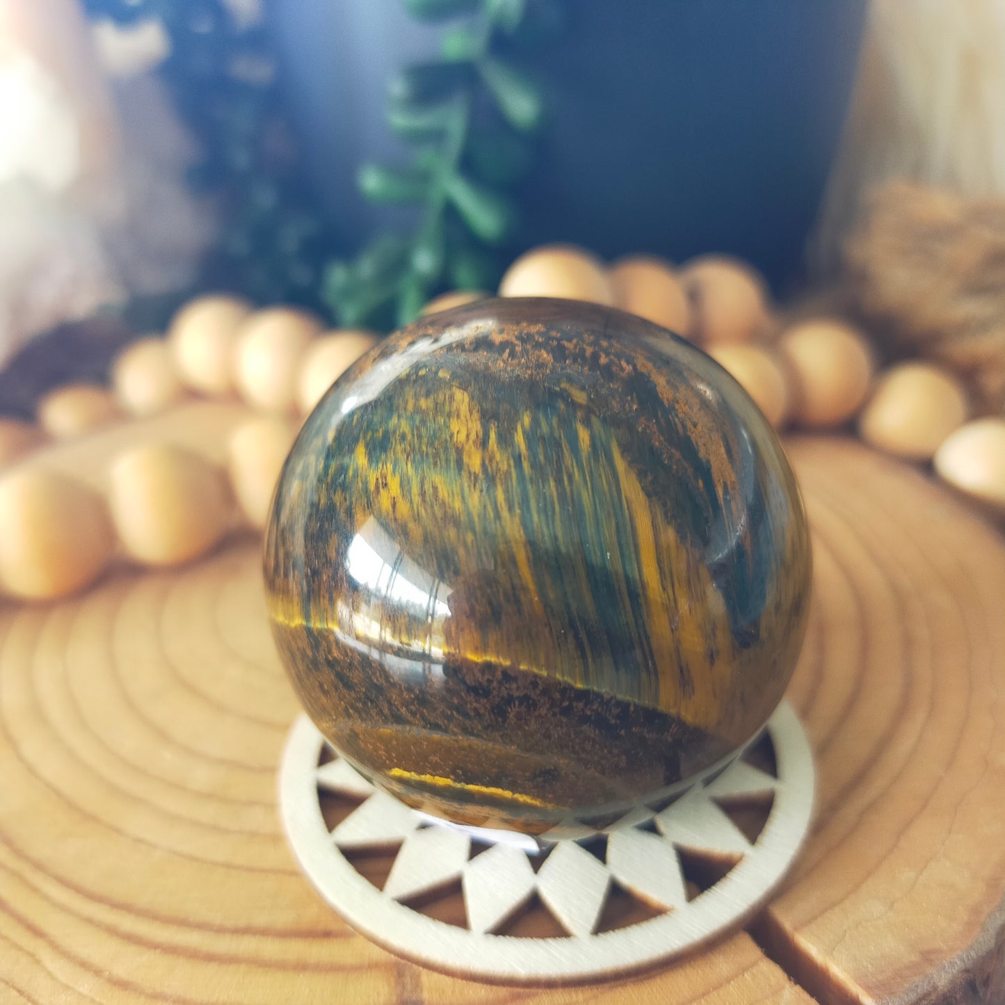 Tiger's Eye Spheres