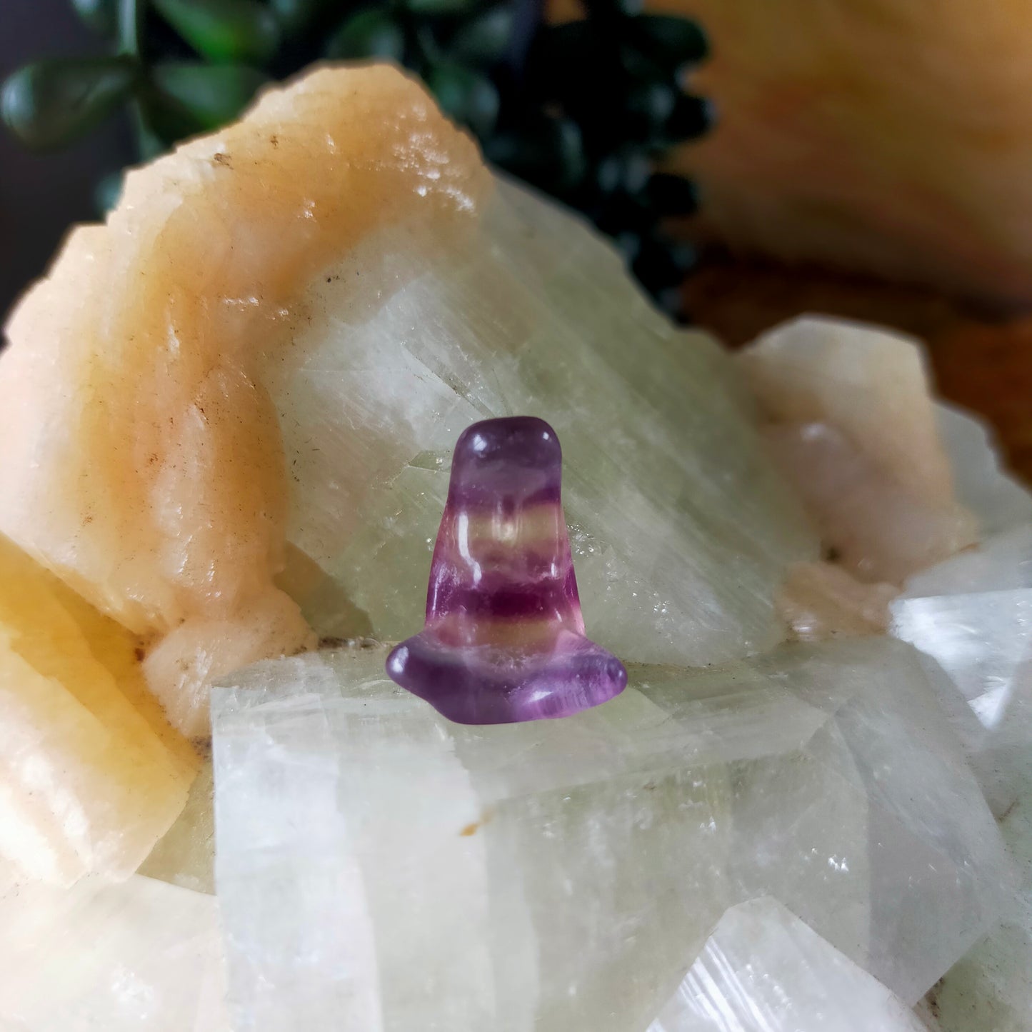 Mini Fluorite Carvings