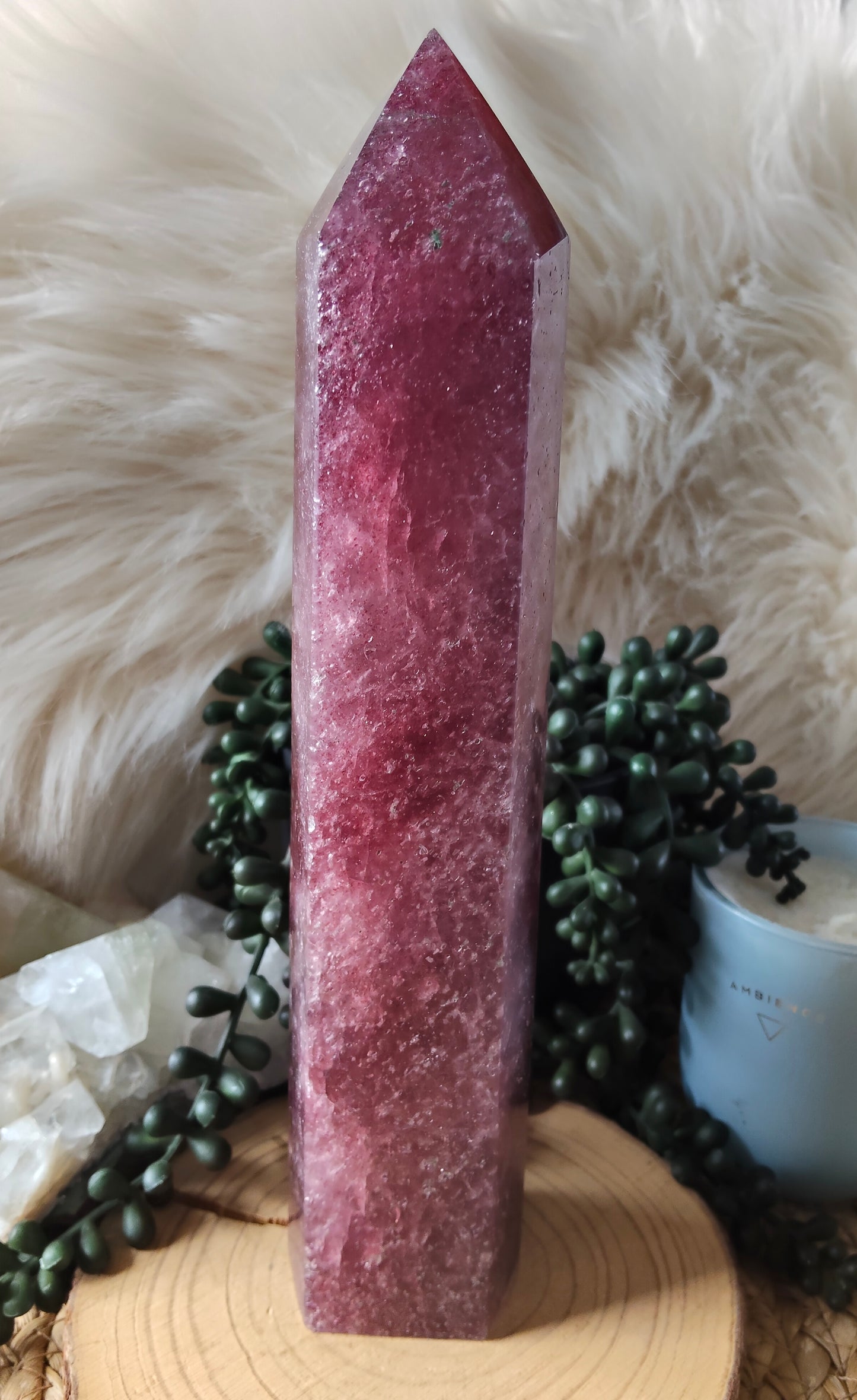 Strawberry Quartz Towers