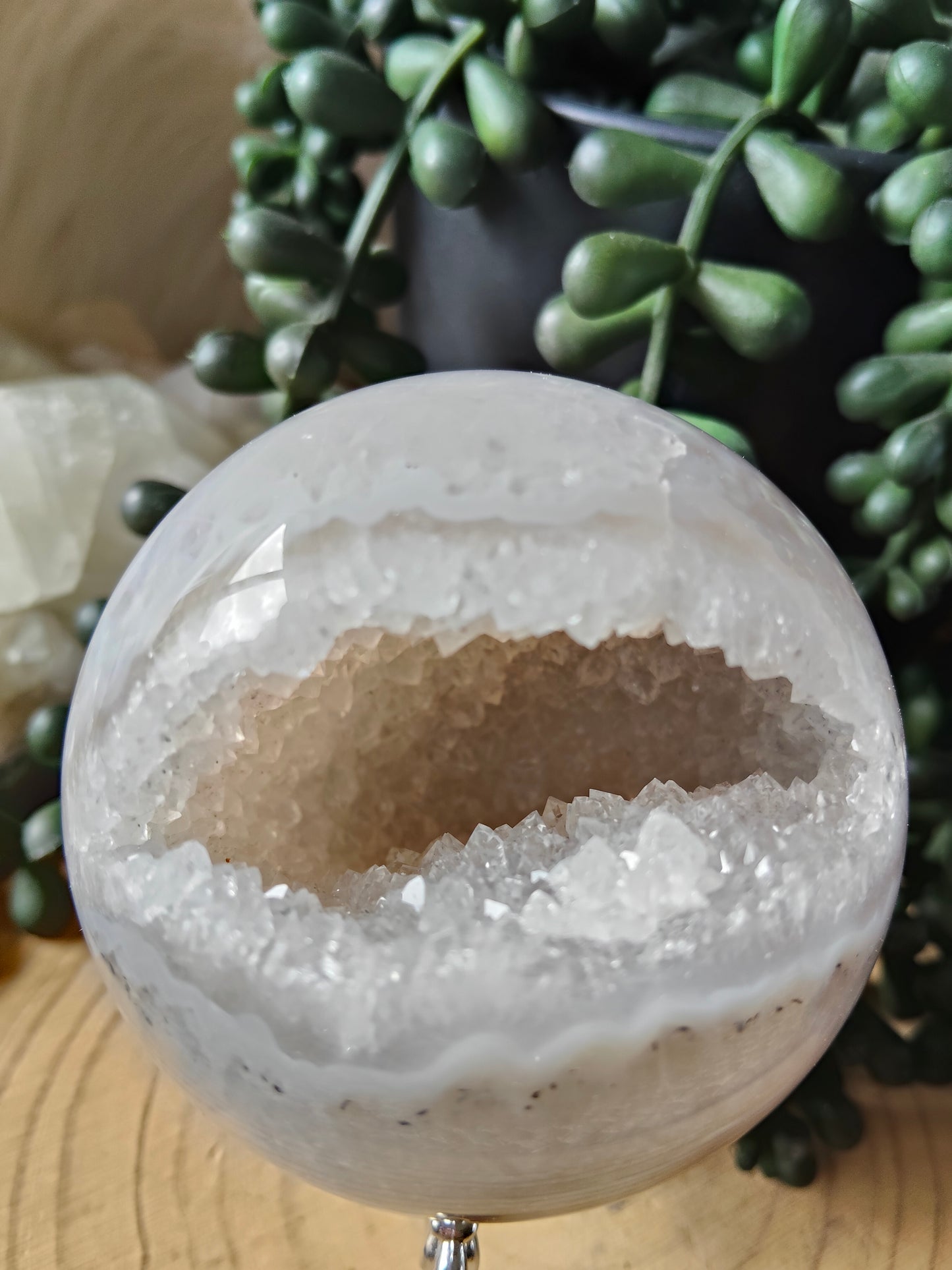 Sparkly Druzy Agate Spheres