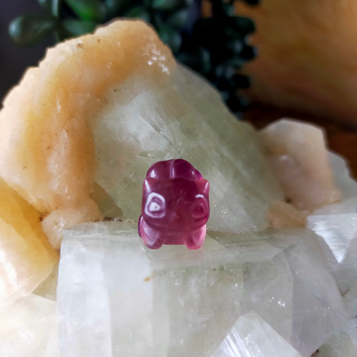 Mini Fluorite Carvings