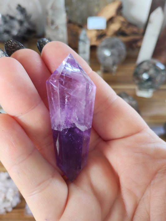 Amethyst Double Terminated Point's