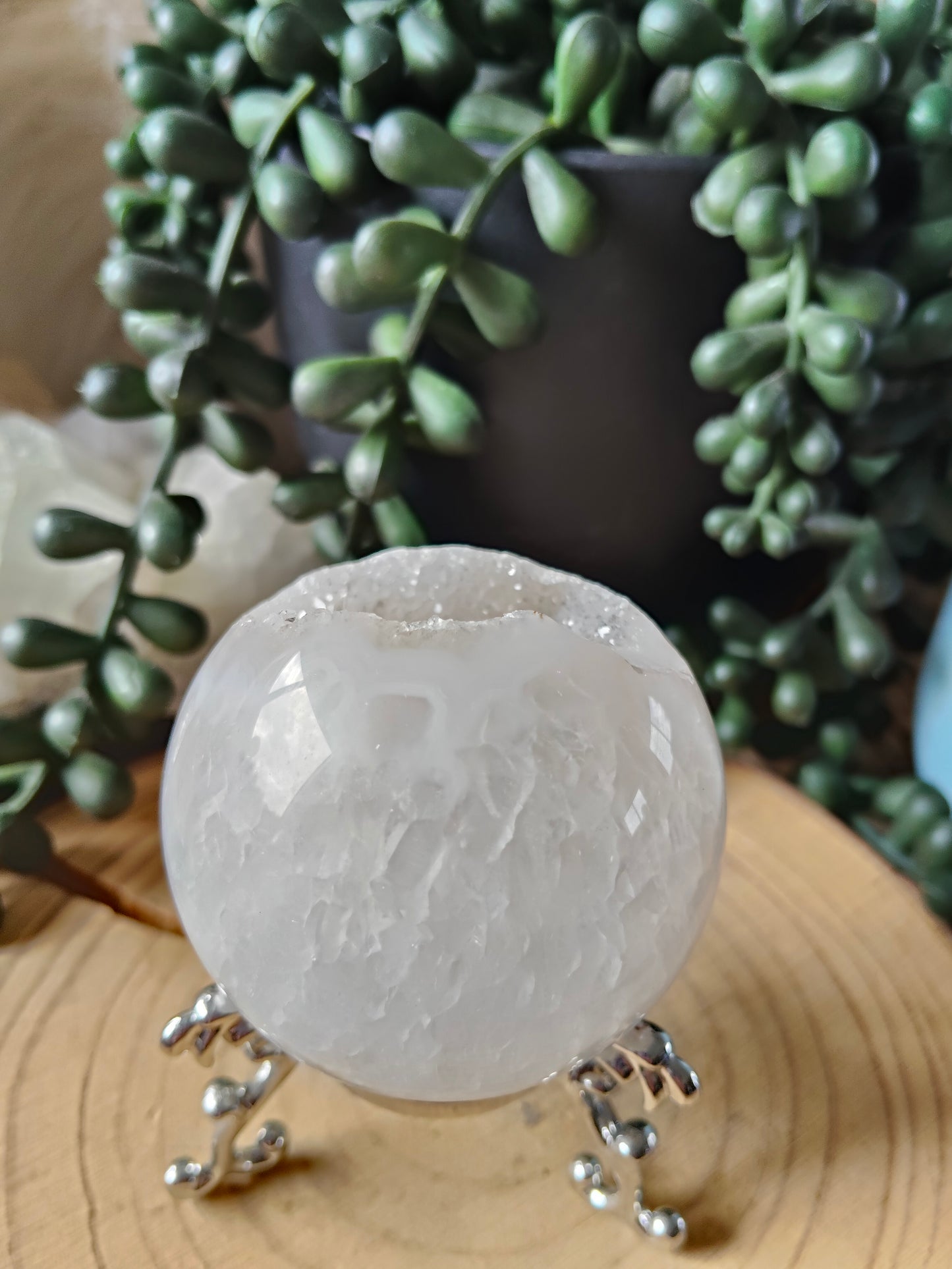 Sparkly Druzy Agate Spheres