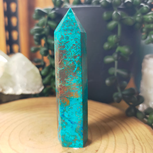 Malachite/Chrysocolla Point