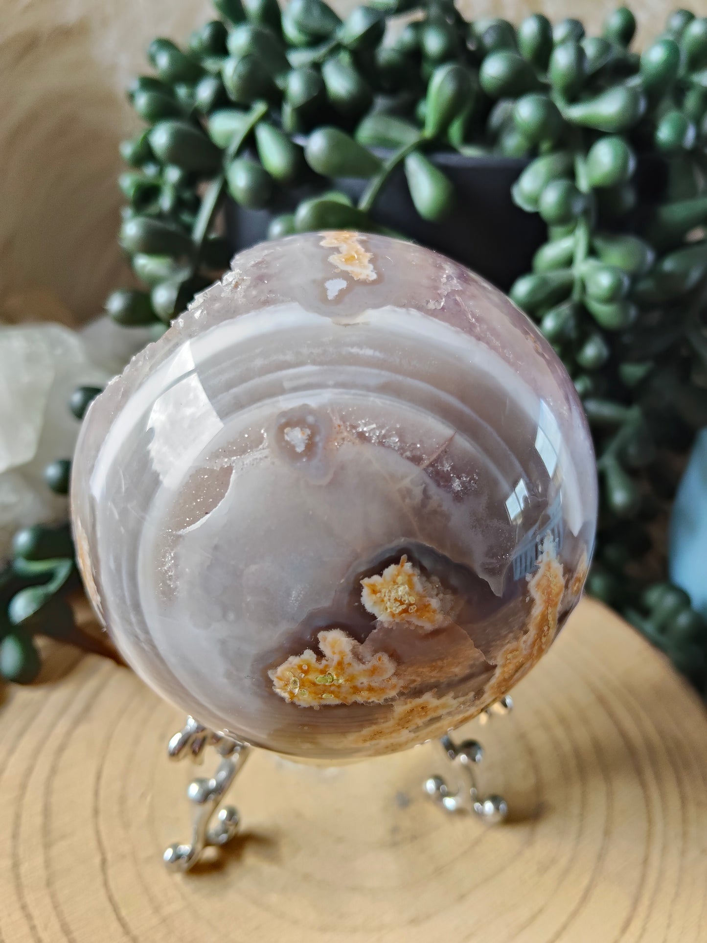 Sparkly Druzy Agate Spheres