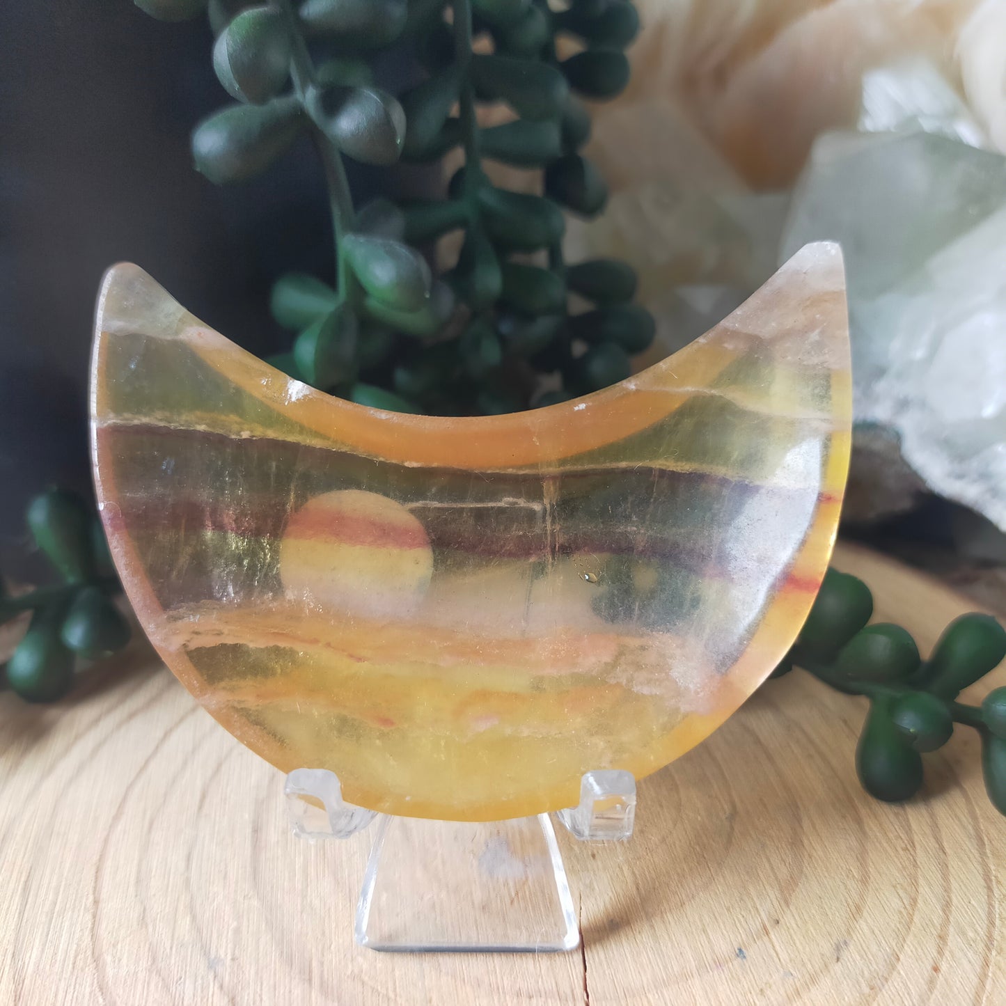 Small Yellow Fluorite Bowls