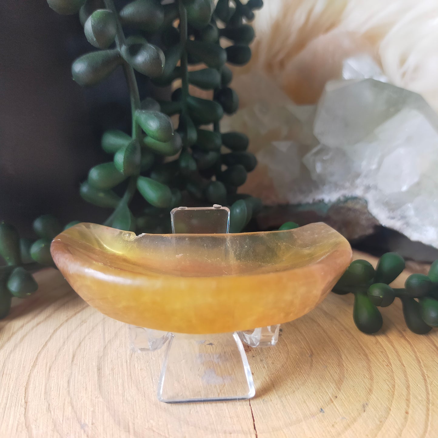 Small Yellow Fluorite Bowls