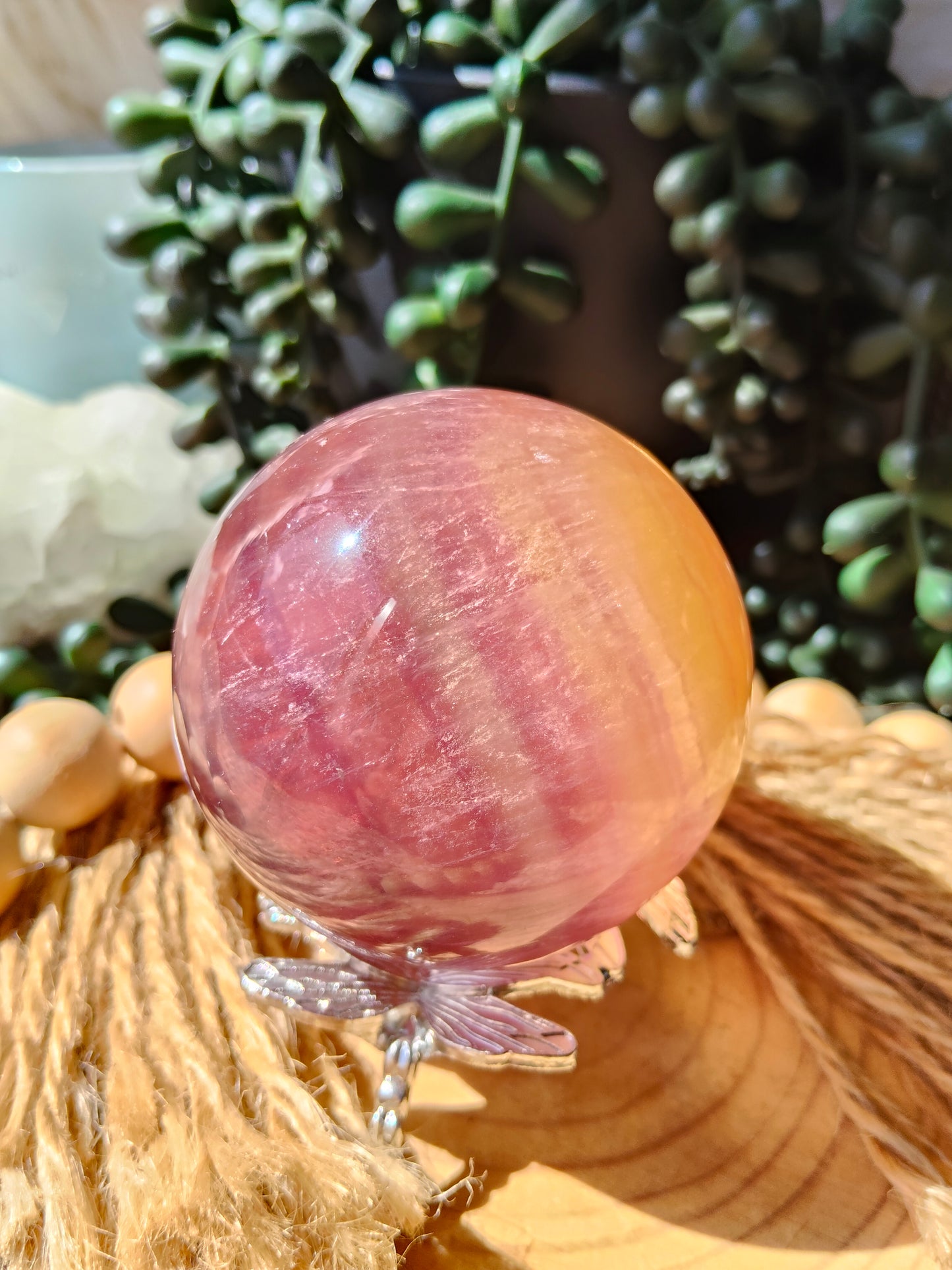 Candy Fluorite Sphere