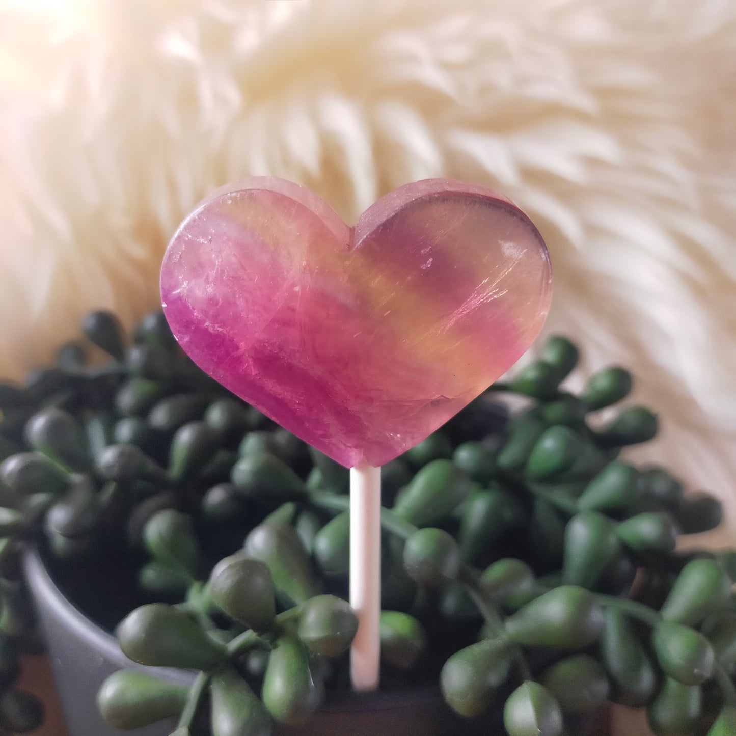 Fluorite Lollipops