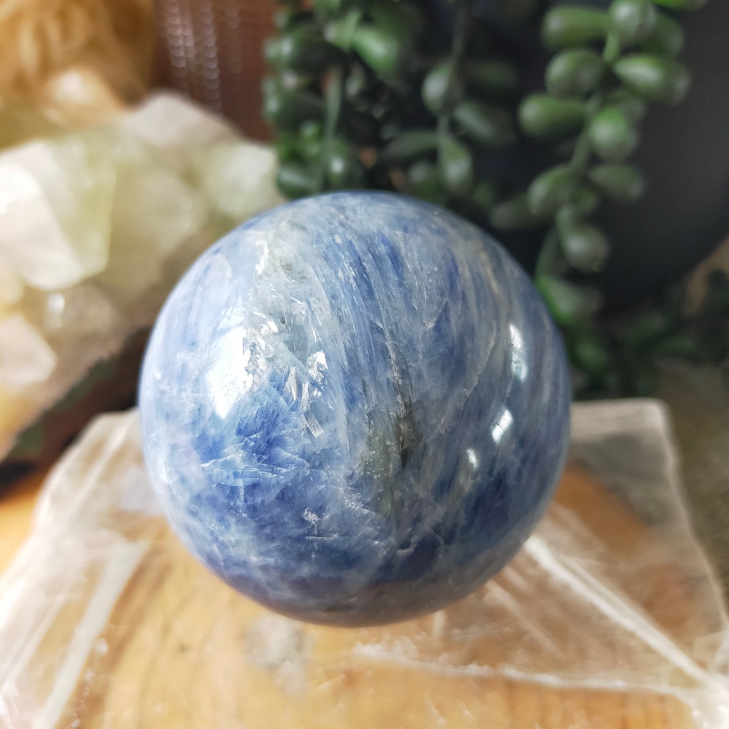 Blue Kyanite Sphere