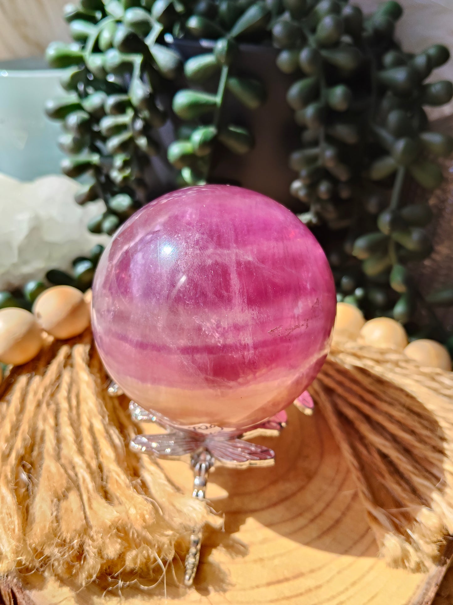 Candy Fluorite Sphere